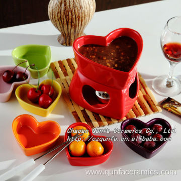 Bakeware heart shape furnace for chocolate QF-029